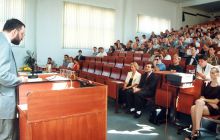 Slavnostní otevření Fakulty informatiky Masarykovy univerzity po rekonstrukci