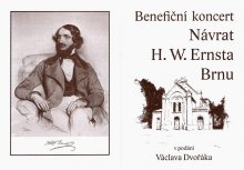 Návrat H. W. Ernsta Brnu - benefiční koncert