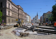 Oficiální otevření Joštovy ulice po generální opravě