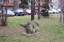 sochařská realizace: kamenná plastika II.