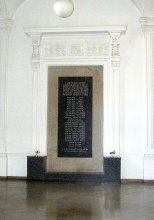 pamětní deska: oběti nacistické okupace