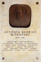 pamětní deska: A. B. Mitrovský