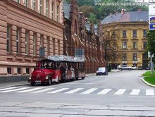 Zahájení provozu turistického vláčku v centru Brna