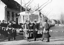 Zahájení provozu trolejbusové dopravy v Brně