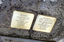 Zahájení projektu k uctění obětí okupace v Brně (tzv. Stolpersteine - Kamenů zmizelých)