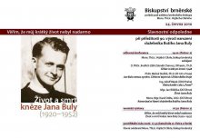 Slavnostní odpoledne při příležitosti 90. výročí narození mučedníka P. Jana Buly 