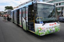 Testování elektrobusu v ulicích Brna
