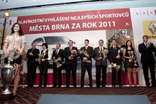 Slavnostní vyhlášení výsledků ankety Nejlepší sportovec města Brna 2011