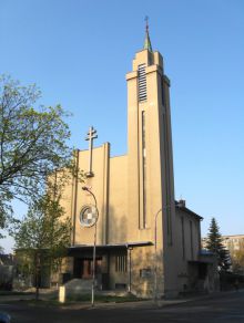 Karáskovo náměstí, Zengrova 2711, Kostel Spasitele Československé církve husitské
