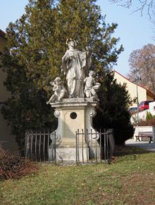 sochařská realizace: sousoší sv. Jana Nepomuckého