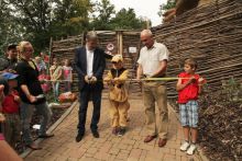 Otevření průchozí expozice klokanů v brněnské ZOO
