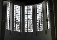 vitráž: Vitráž oken kostela Sv. Augustina 