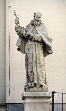 sochařská realizace: socha sv. Josefa z Leonessy