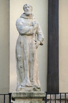 sochařská realizace: socha sv. Fidélia ze Sigmaringen