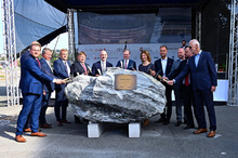 Položení základního kamene nové multifunkční haly Arena Brno