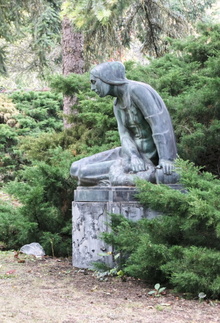 socha: socha alegorie Smutku