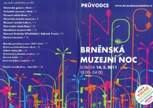 Brněnská muzejní noc. Programová brožura pro rok 2011, 36 s., Brno 2011, Moravská galerie .