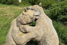 sochařská realizace: Medvědi