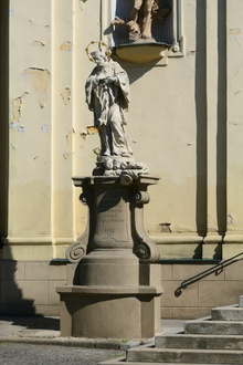 socha: socha sv. Jana Nepomuckého