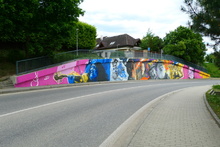 graffiti: Pocta herci Jiřímu Pechovi