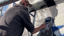 graffiti: Pocta herci Jiřímu Pechovi