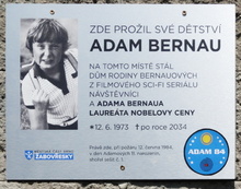 pamětní deska: Adam Bernau