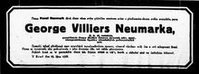 George Villiers Neumark