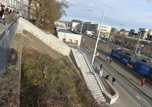 Otevření nového schodiště z Bašt na Nové sady