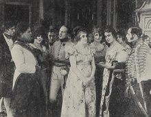 Promítání filmu „Hraběnka Filangieri“ v Brně