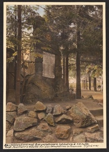 pomník: příslušníci 8. pěšího pluku