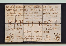 pamětní deska: K. Kryl