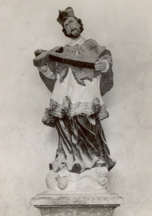 socha: socha sv. Jana Nepomuckého