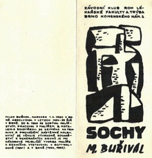 Výstava Sochy Miloslava Buřivala